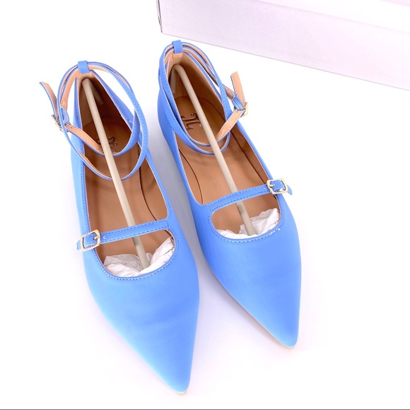 Journee Collection Shoes - Journee collection pointed toe ankle wrap sandal